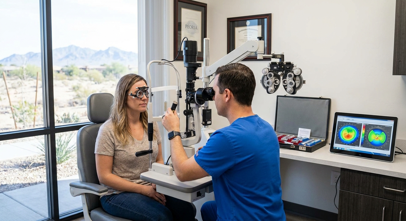 Contact Lens Fitting Services Near Peoria