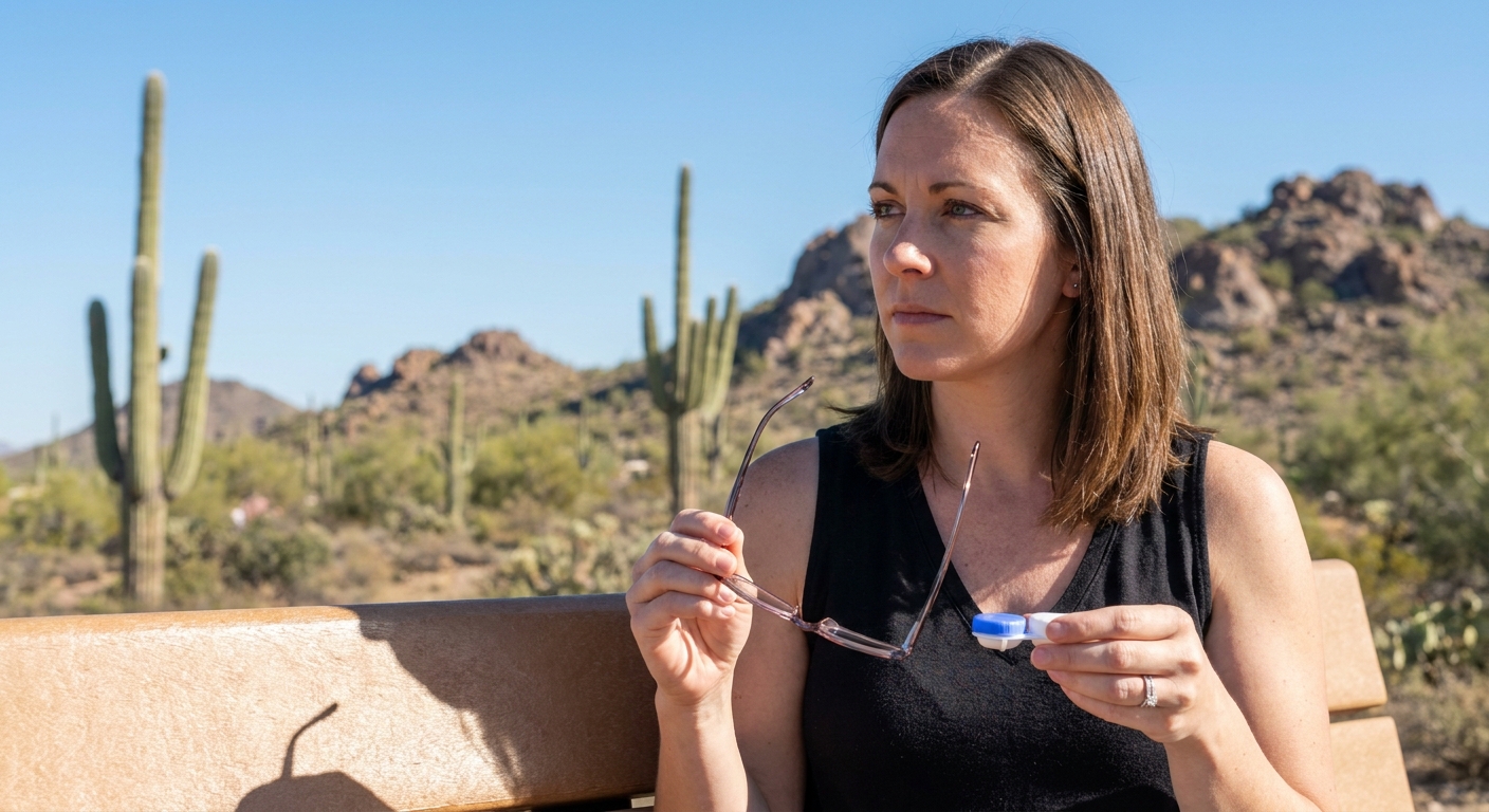 Contact lens options and fitting process in Surprise, Arizona