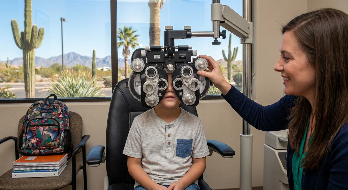 Is Your Child’s Vision in Surprise Ready for the School Year?