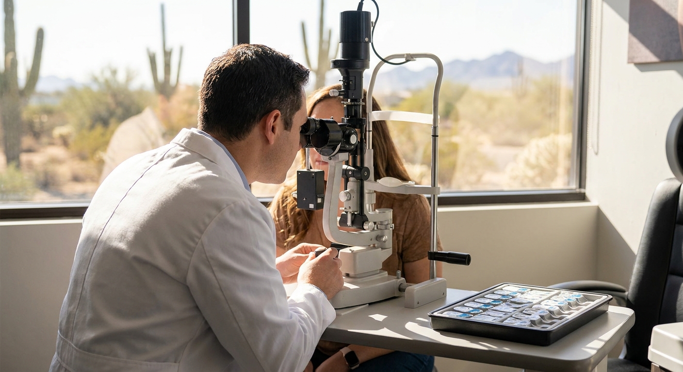 Contact Lens Exams and Fittings Near Buckeye