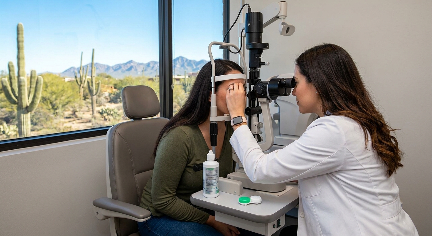 Contact Lens Eye Exams for Phoenix Patients